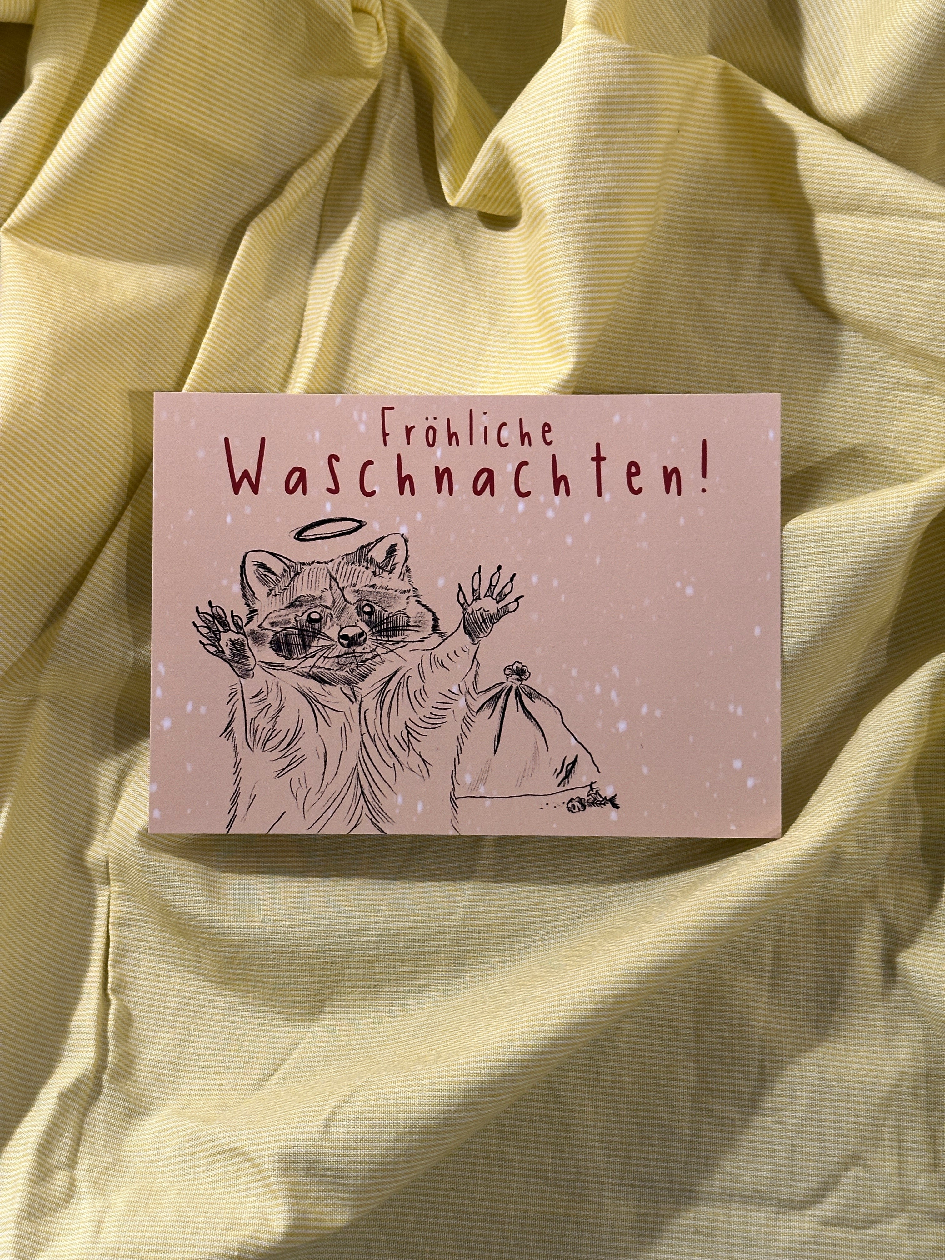 Postkarte “Waschnachten”