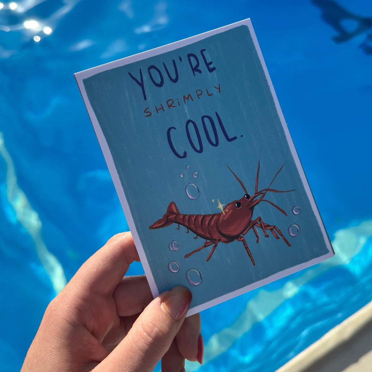 Postkarte “Shrimp”