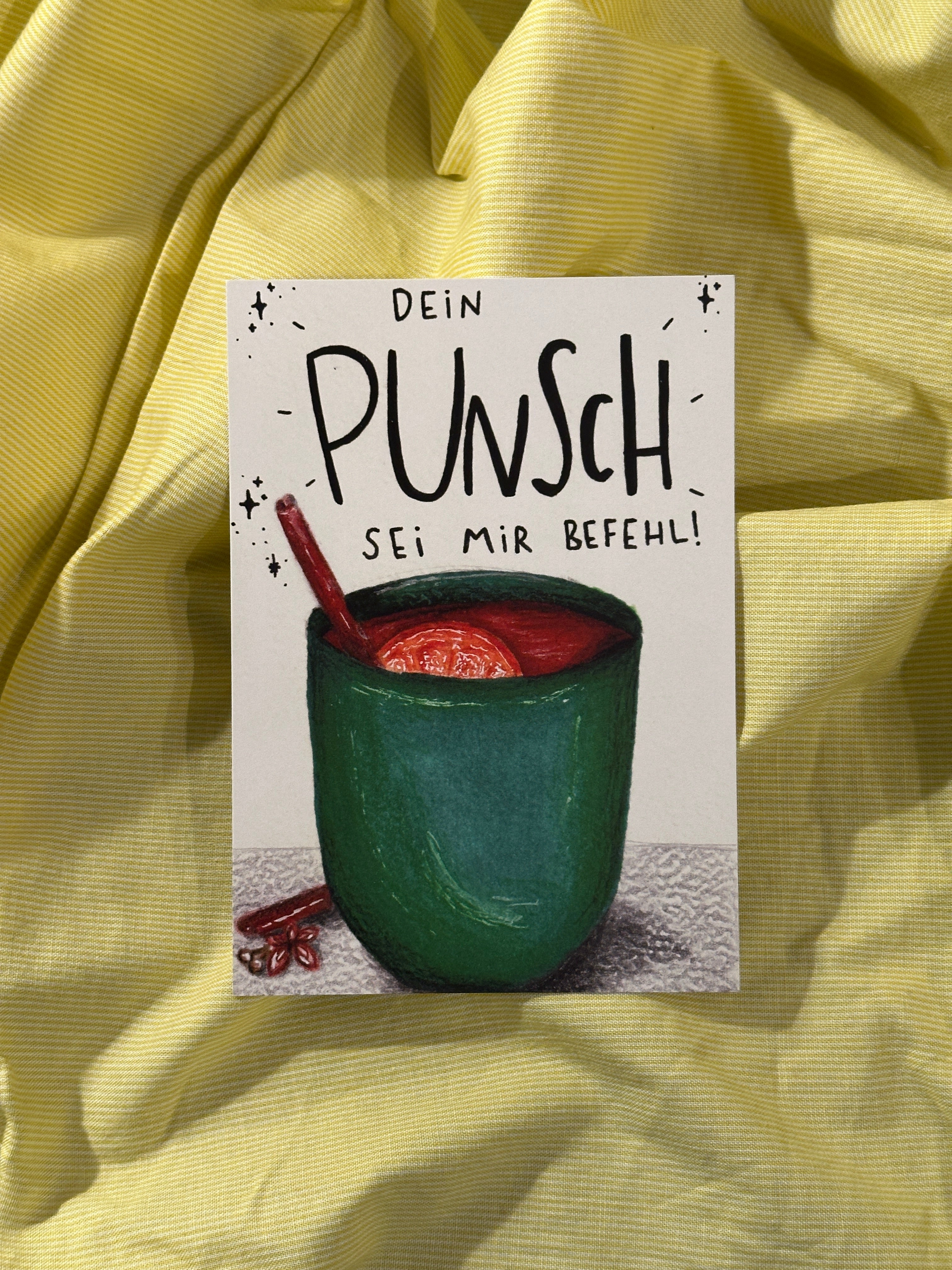 Postkarte “Punsch”