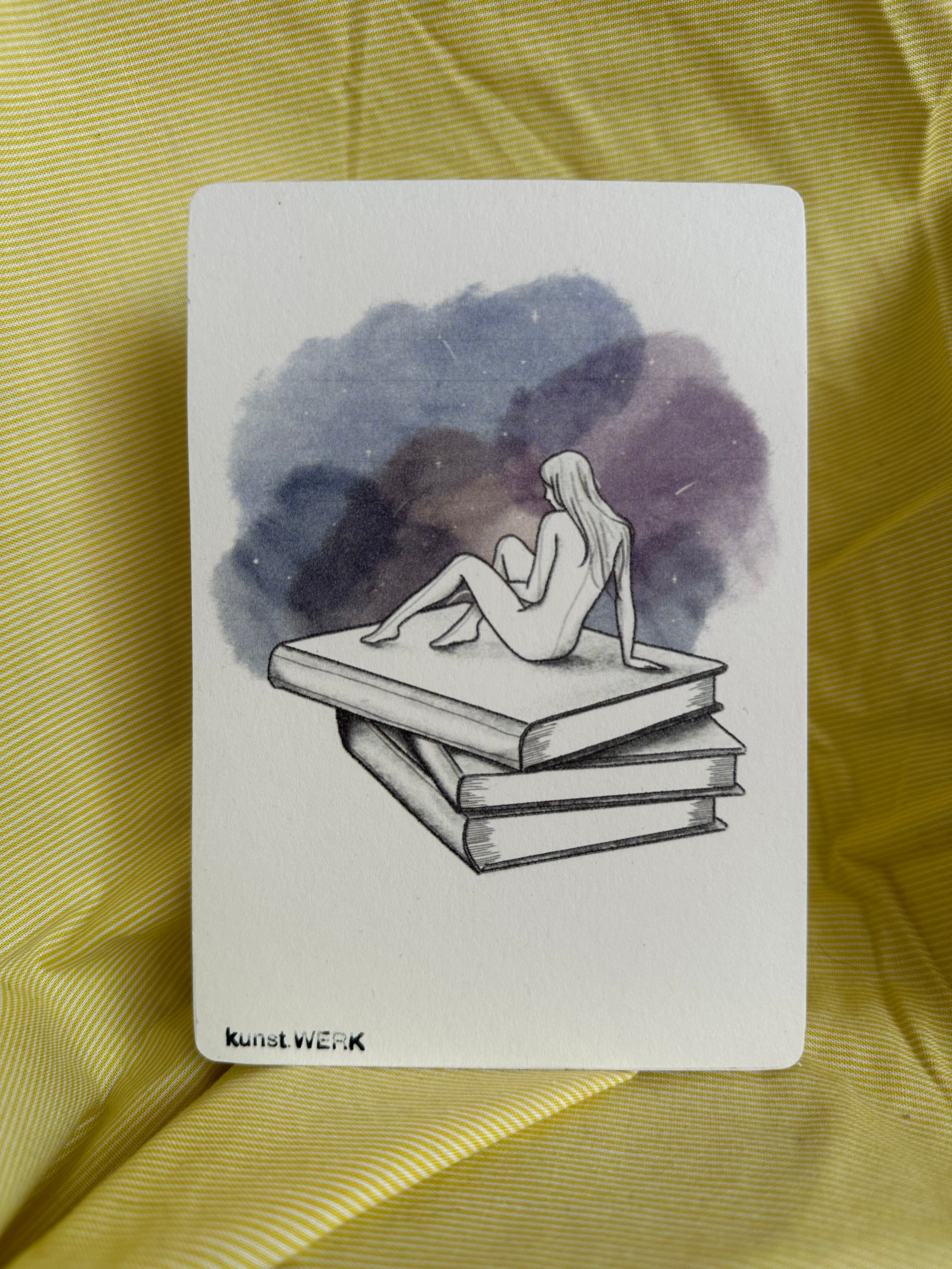 Postkarte „Buchliebe“