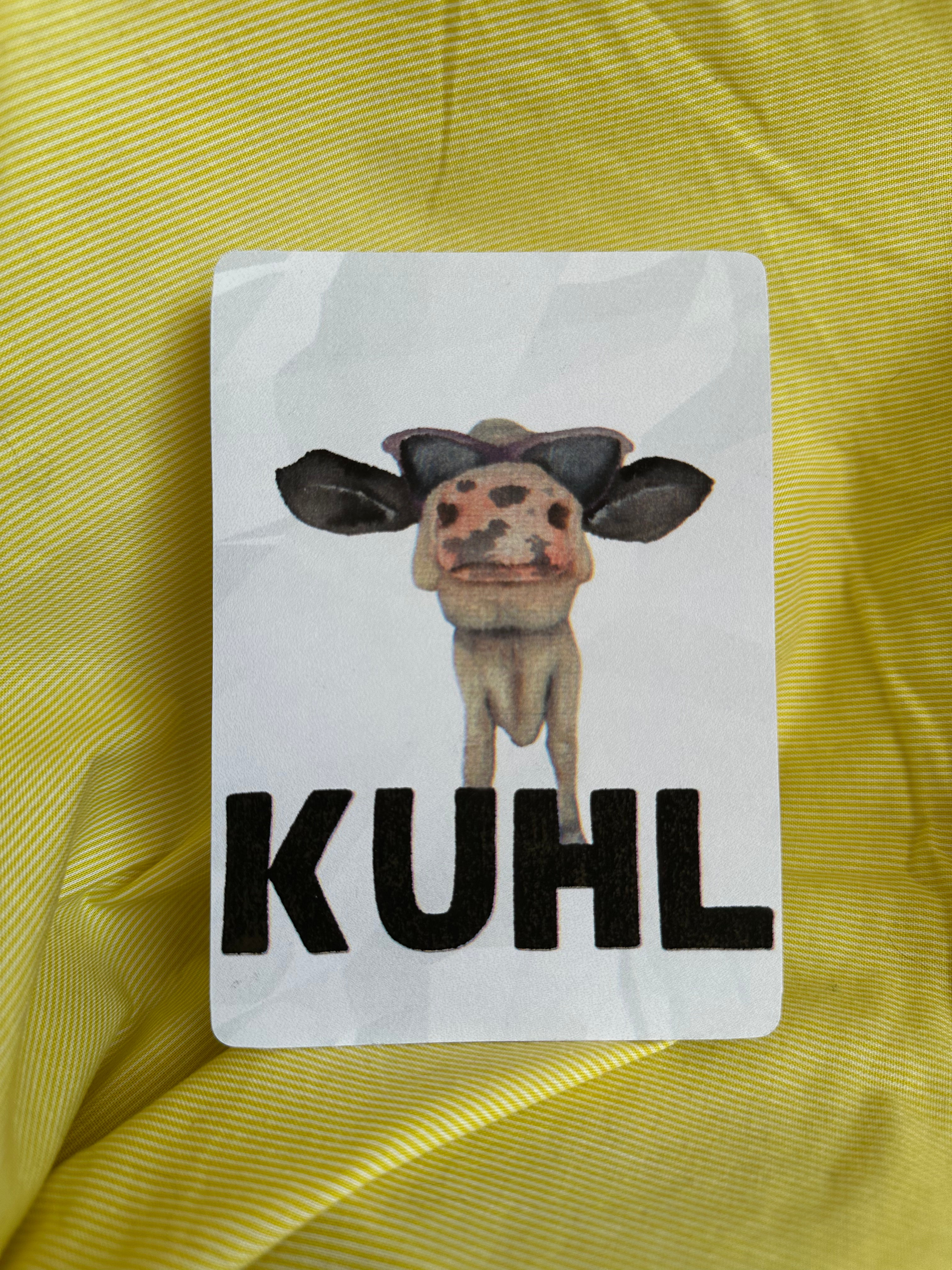 Postkarte „Kuhl“