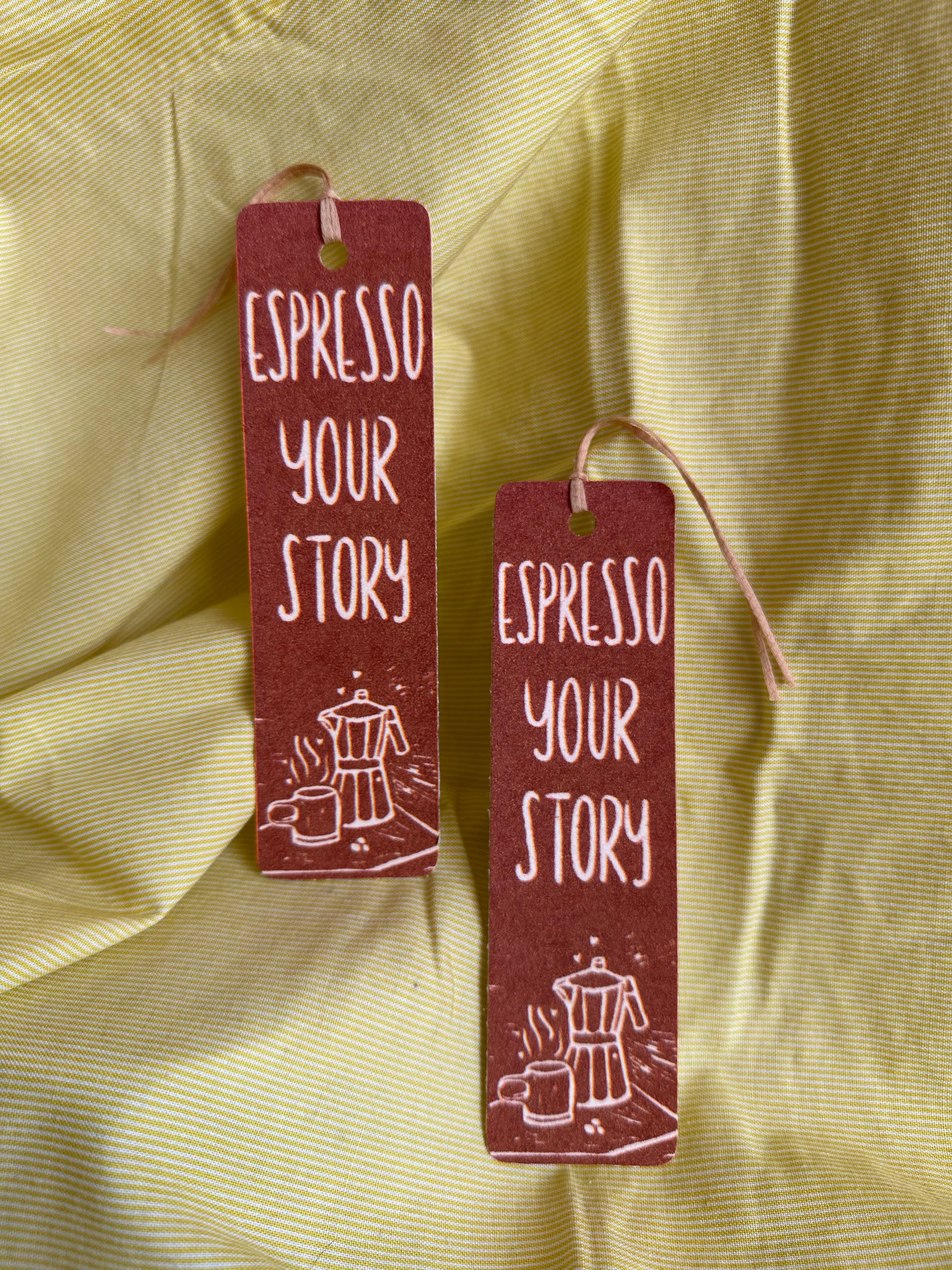 Lesezeichen „Espresso“