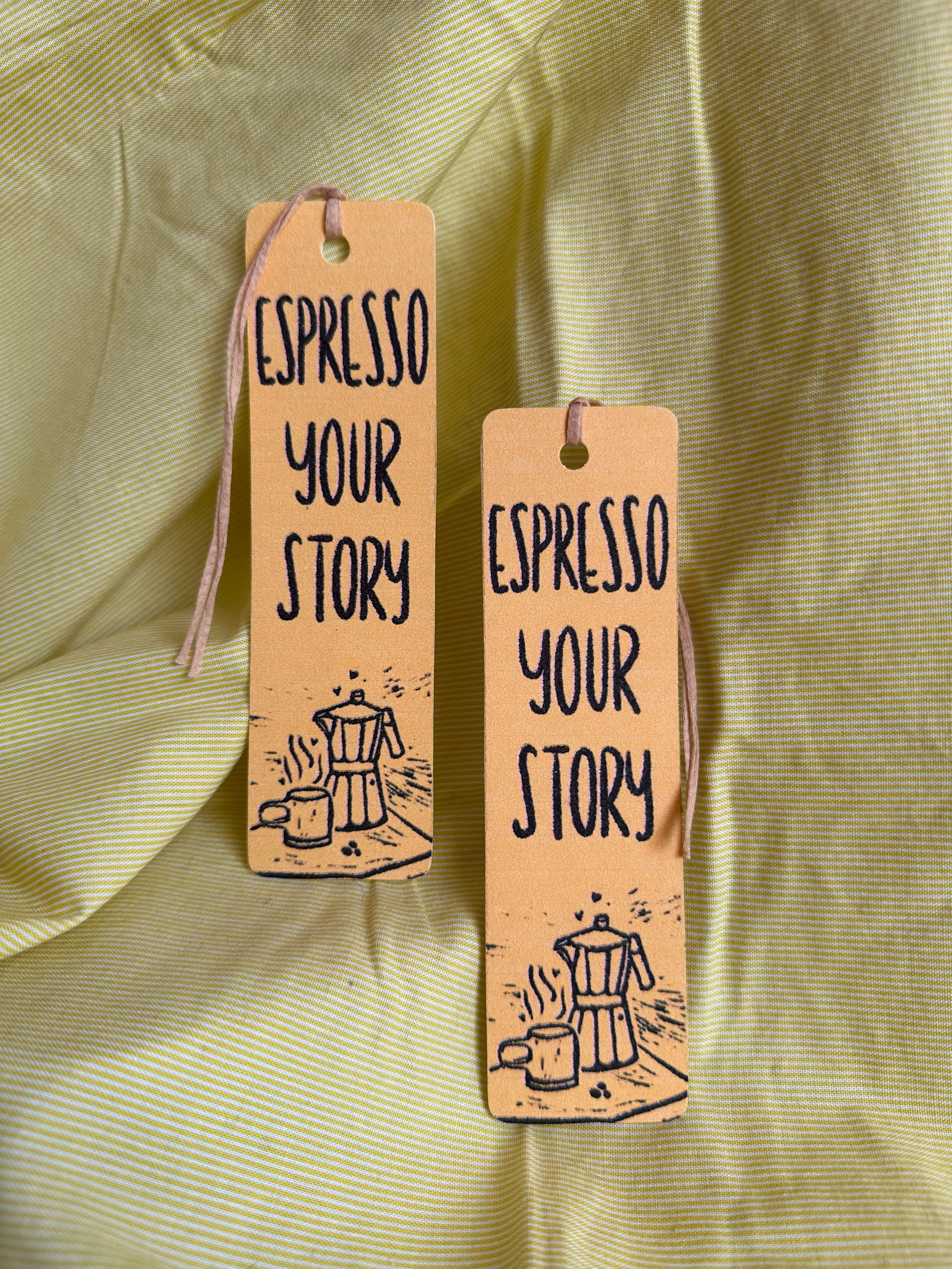 Lesezeichen „Espresso“