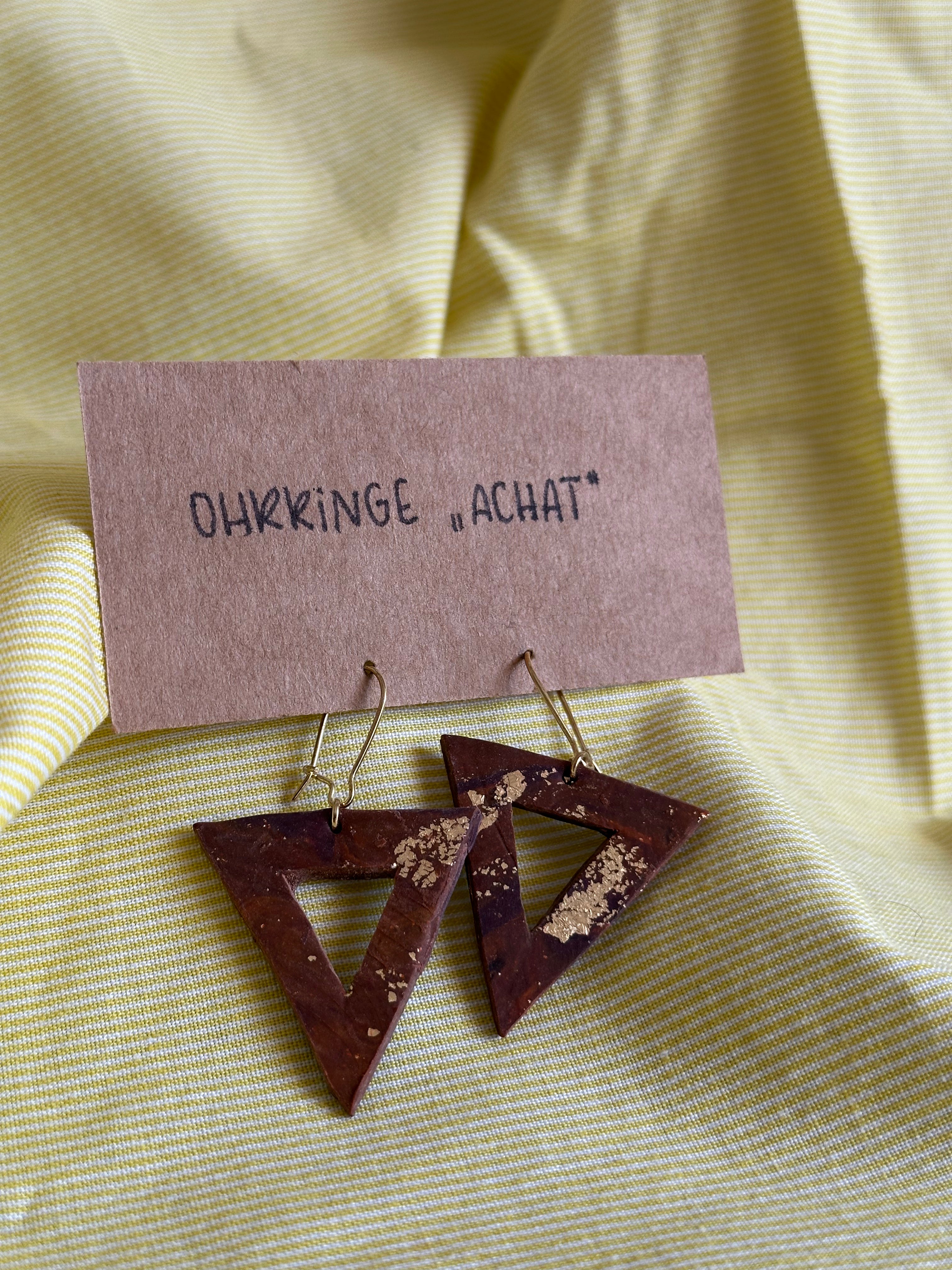 Ohrringe “Achat”